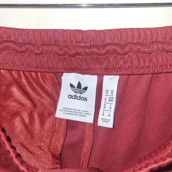 Adidas Classic Track Pants. Maroon Color. - Picture 2 of 5